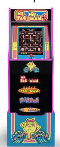Arcade Video Game Ms PacMan  RESIDENTIAL- TG