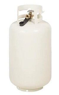 Propane Tank for BBQ or Griddle 30 Lbs 