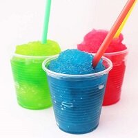 Margarita-Slush Mix. Strawberry-Lime-Cherry-Blue Raspberry-Orange are standard flavours. All other are custom order and CAN NOT BE RETURNED. Only unopened product may be returned. Returns are subject to 30% restocking charge
