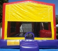  Bouncy Combo 4 in 1.
An Art Panel can be added to change the theme
 Inflatables must be supervised by a responsible adult at all times during use. Starting at. . .