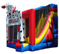 Dalmatian 4 in 1 Bouncy Combo NON RESIDENTIAL - Inflatables must be supervised by a responsible adult at all times during use