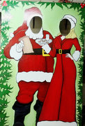 Christmas Photo Stand In Adult Mr & Mrs Claus.RESIDENTIAL. Starting at. . . .