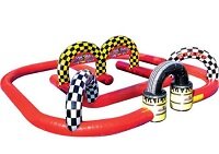 Mega Rally Inflatable Race Track for Wacky Trikes, Pedal Carts. Starting at . . .