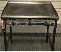 40 inches x 22 inches Pancake Griddles  6  sq feet of cooking area