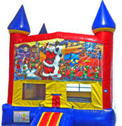 Art Panel for Module Bounce Castle - Inflatables must be supervised by a responsible adult at all times during use