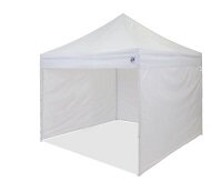 White walls of Pop-up Tents / Canopies. 10' wide. 
Starting at . 