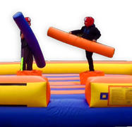 Gladiator Joust Inflatables must be supervised by a responsible adult at all times during use.  Starting at . .