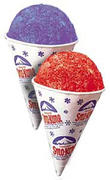 Sno Kone  Supplies 100-DOES NOT INCLUDE ICE- Kones and Syrup only