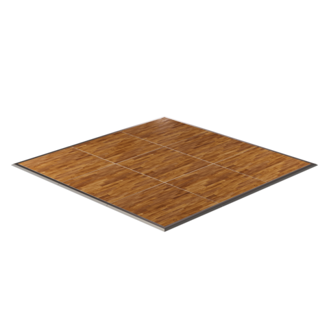 3' X 3' Wood Grain dance floor indoor/outdoor