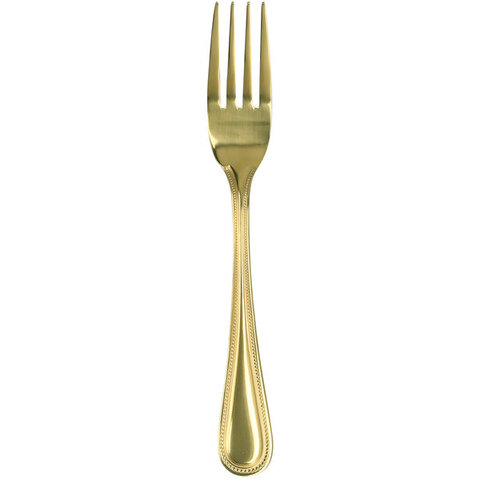 Gold Dinner Fork 8 1/8