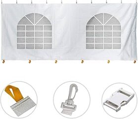20' tent walls with windows 