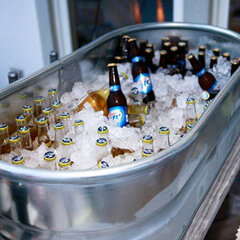 40-Gallon beer tub Galvanized  4 Ft x 2 Ft x 1 Ft