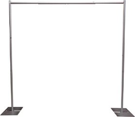 Pipe and Drape Backdrop Kit 8ft x 10ft (No Drapes