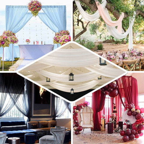 Ceiling drapes package 12 to 15 Drapes 
