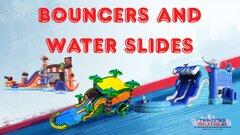 Bouncers with Water Slides 