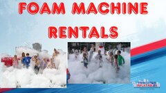 Party Foam Machines Rentals