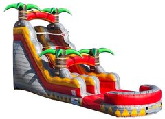 18' Lava Rush Waterslide with Pool