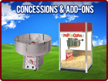 Concessions, Generators, Tables and Chairs