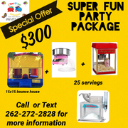 $300 SUPER FUN PARTY PACKAGE
