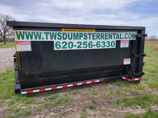 15 yard dumpster 1 to 3 day rental