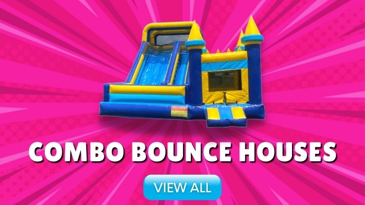 Prosper TX bounce house with slide rentals