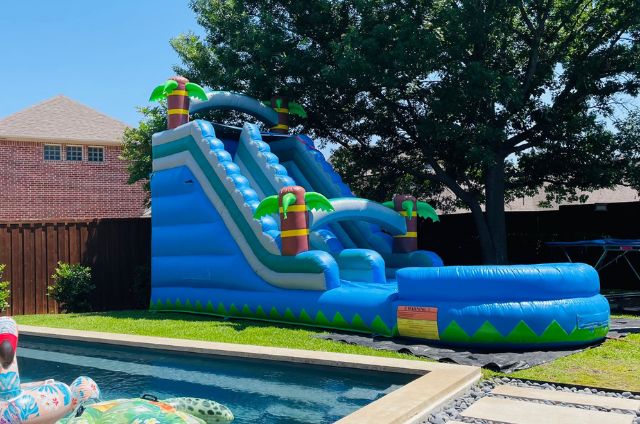 Coppell Tropical Water Slide Rental