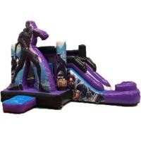 Black Panther Bounce House with Slide