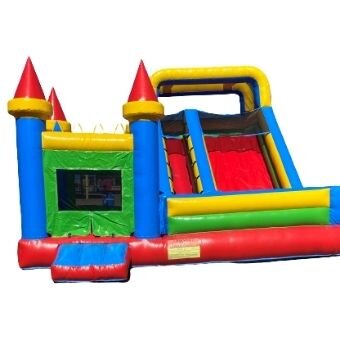 Castle Bounce House Combo II with Dual Slide