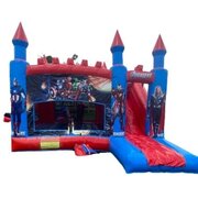Avengers Bounce Castle with Slide