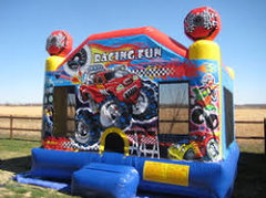 Racing Fun Bounce House