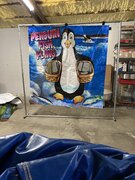 Penguin Fling frame game