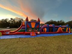 70ft Red Marble Obstacle 