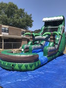 20ft Emerald Wave Wet Waterslide 