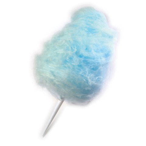 blue cotton candy background