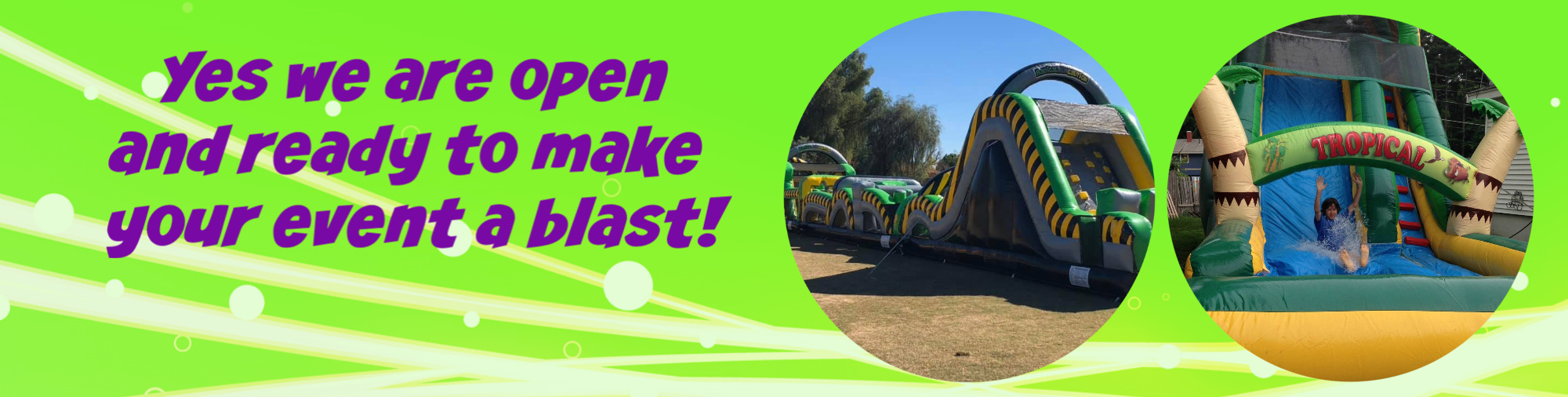 Bounce House, Water Slide Rentals Hillsborough County UFO Party Rentals