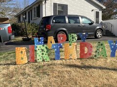 Birthday Yard sign