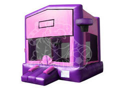 13 x 13 ft Pink and Purple Castle Bounce House