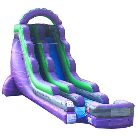 Purple Marble Water Slide