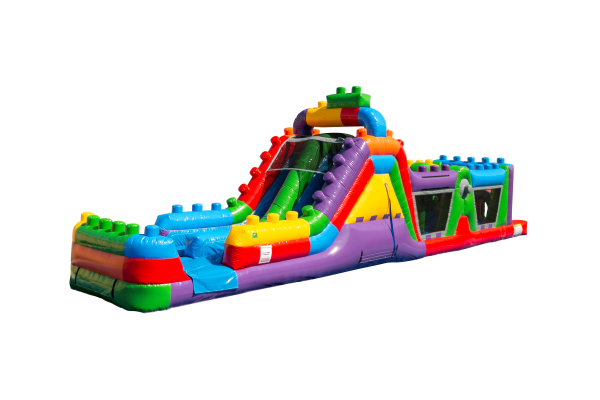 40 ft Mega Block Obstacle Course