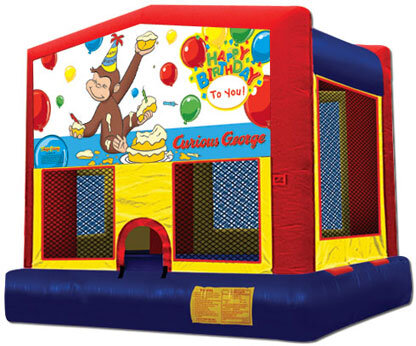 Curious George Bounce House