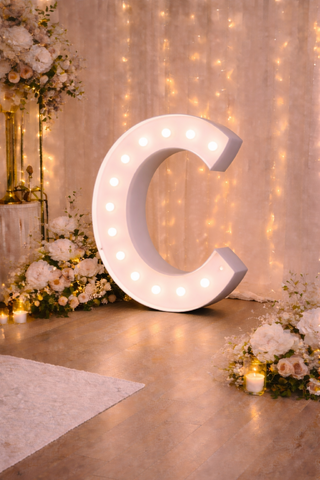 3ft Marquee Letter C