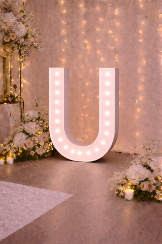 3ft Marquee Letter U