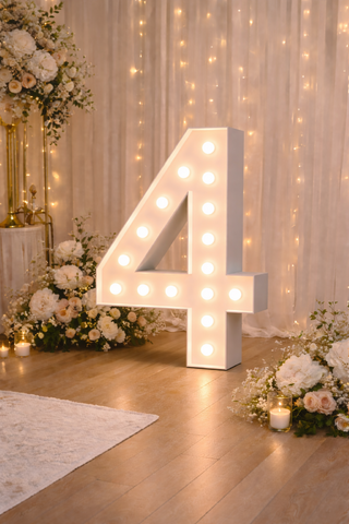 3ft Marquee Number 4