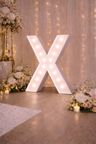 3ft Marquee Letter X