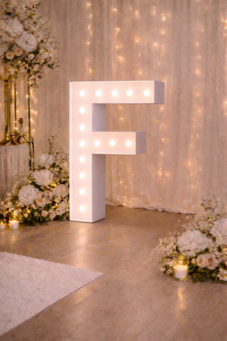 3ft Marquee Letter F