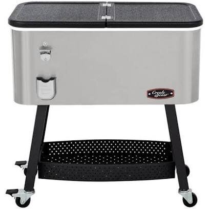 80 qt stainless steel ice chest