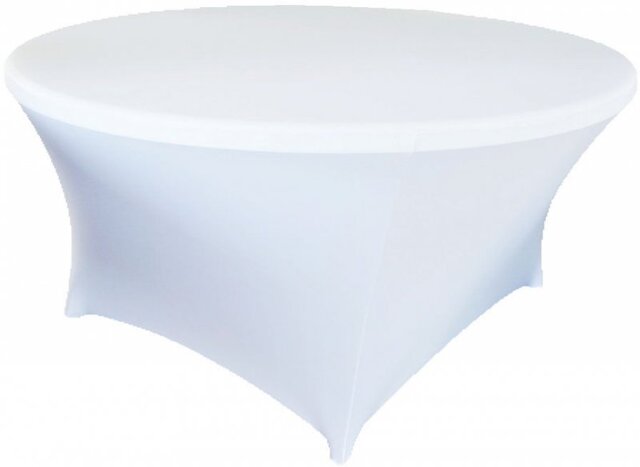 Spandex linen 48” table 