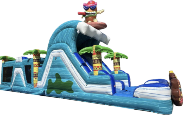 Tiki Surf 45’ Obstacle Course