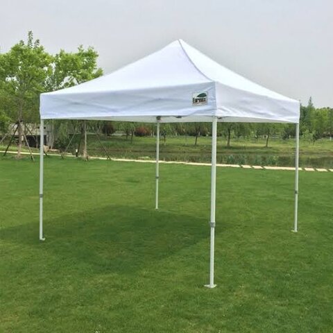 10'x10' White Canopy Popup Tent 