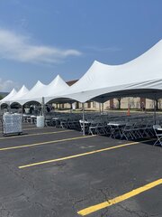 20’x120’ High Peak Frame Tent